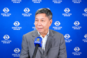 Thành viên Ủy ban Hoa kiều thưởng lãm Shen Yun: Chúng sinh đều đến từ Thiên thượng