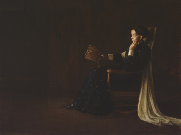 Tác phẩm “Portrait of the Artist's Mother” (Chân dung của mẹ họa sỹ), năm 1897, họa sỹ Henry Ossawa Tanner. Sơn dầu trên vải canvas; 29 1/4 inch x 39 1/2 inch (~74cm x 100cm). Bảo tàng Nghệ thuật Philadelphia. (Bảo tàng Nghệ thuật Philadelphia)